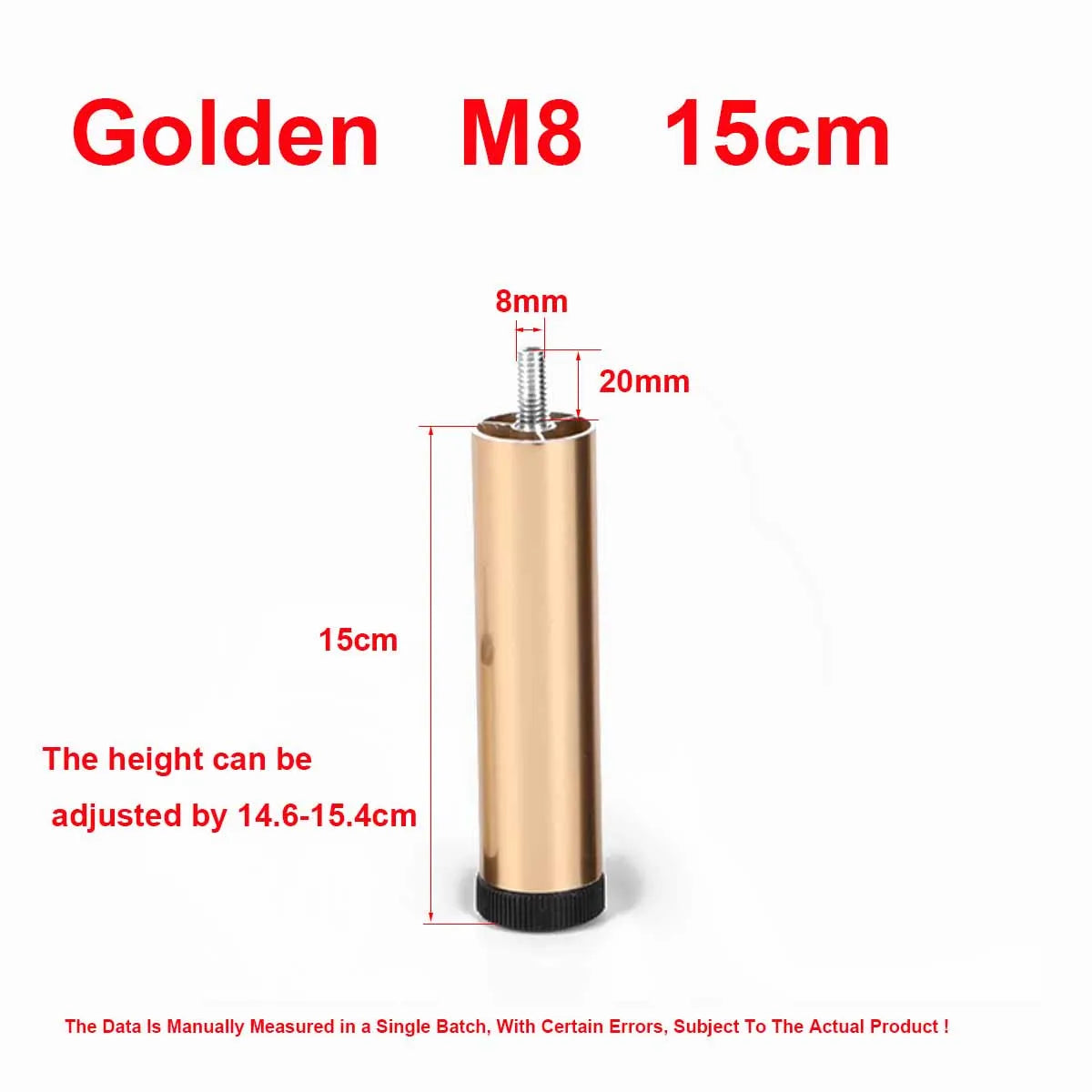 M8Furniture Height Increasing Foot Pads Washing Machines Refrigerators Height Increasing Shock-Absorbing Adjustable Support Legs