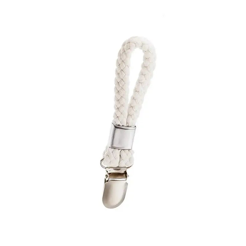 Packs Hanging Tea Towel Clips Towel Hangers Rack Hand Towel Hook Cloth Hanger Holder Brackets Braided Cotton Loop