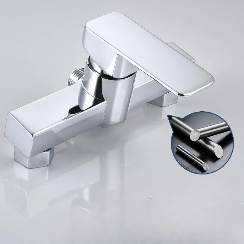 Bathroom Shower Faucet  Hot and Cold Faucet Bath Switch Bath Shower Mixing Valve Shower Bathroom Accessories