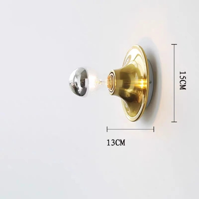 Simple Style Creative Art Sconce Wall Lamp Decoration Maison Ceiling Design Interior Lighting Living Room Lighting  Night Light