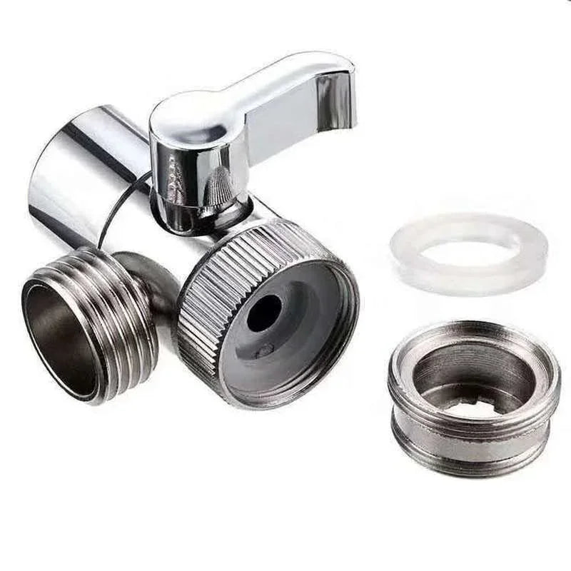 M22/M24 Switch Faucet Adapter Switch Faucet Adapter Kitchen Sink Splitter Diverter Valve Water Tap Connector for Shower Bathroom