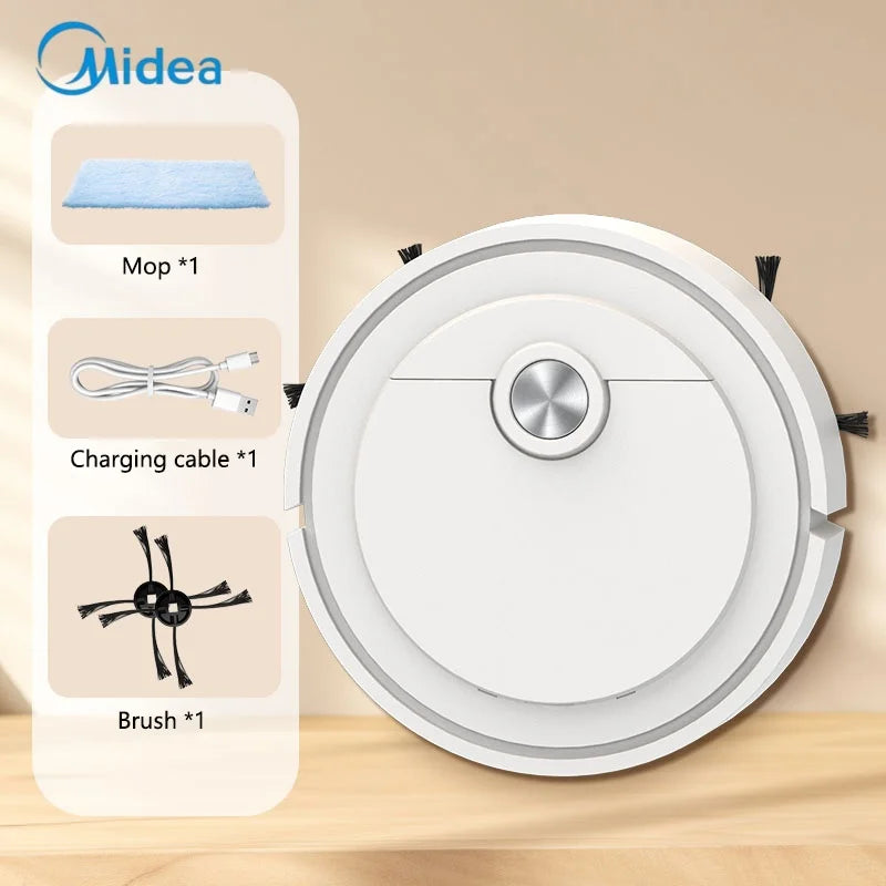 Midea Smart Sweeping Robot 3-in-1 Smart Cleaner Household Rechargeable Fully Automatic Vacuum Cleaner Dust Hair Strong Suction