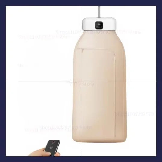 Mini Portable Dryer Foldable Electric Dryer Apartment Portable Dryer Travel RVS With Dryer Bag And Time Set Travel Style