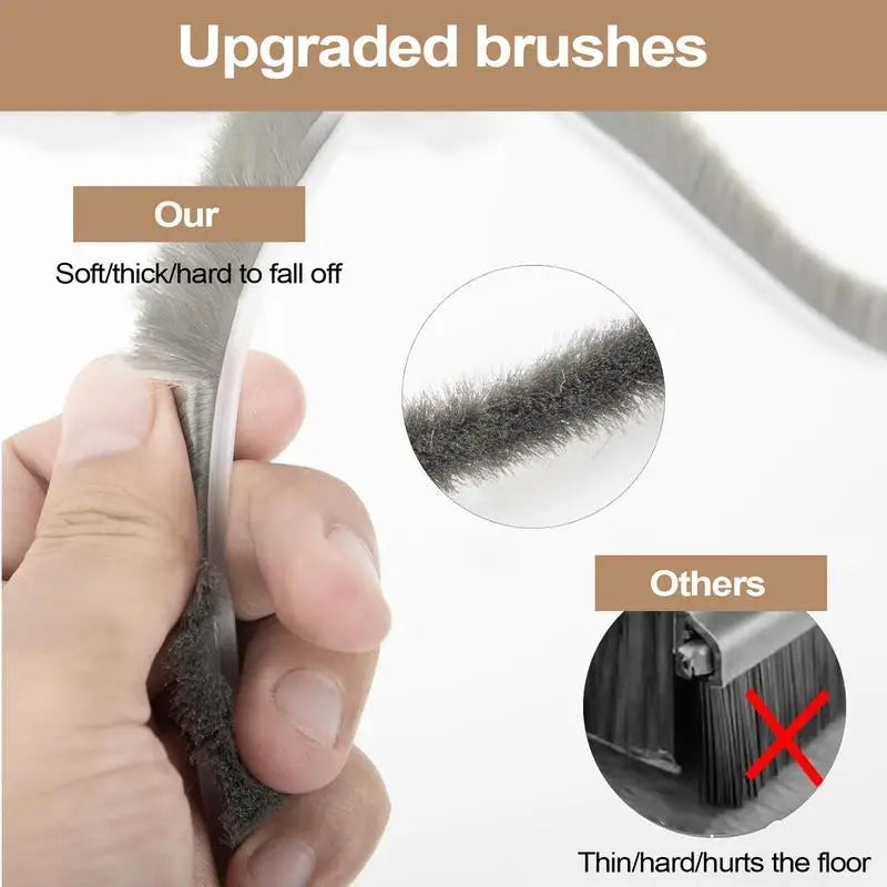 Door Draft Stopper Adhesive Multipurpose Door Draft Stopper Wear-Resistant Door Draft Blocker Window Draft Stopper for Block