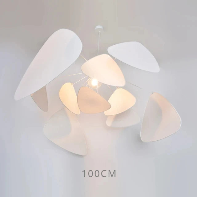 Art Simple Nordic Rattan Art Personality Chinese Bamboo Barrier Chandelier Living Room Tea Room Modern Creative Pendant Lights