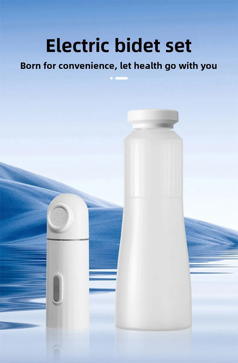 Mini Travel Cleaning Portable Automatic Electric Bidet Sprayer Travel Shower Spray USB Feminine Baby Personal Cleaner Hygiene