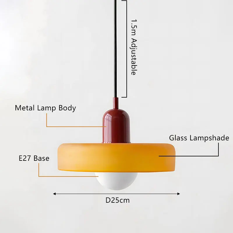 Indoor Colorful E27 LED Chandelier Lamps Suspended Hanging Lighting Fixtures for Restaurant LED Pendant Light for Bedside Home