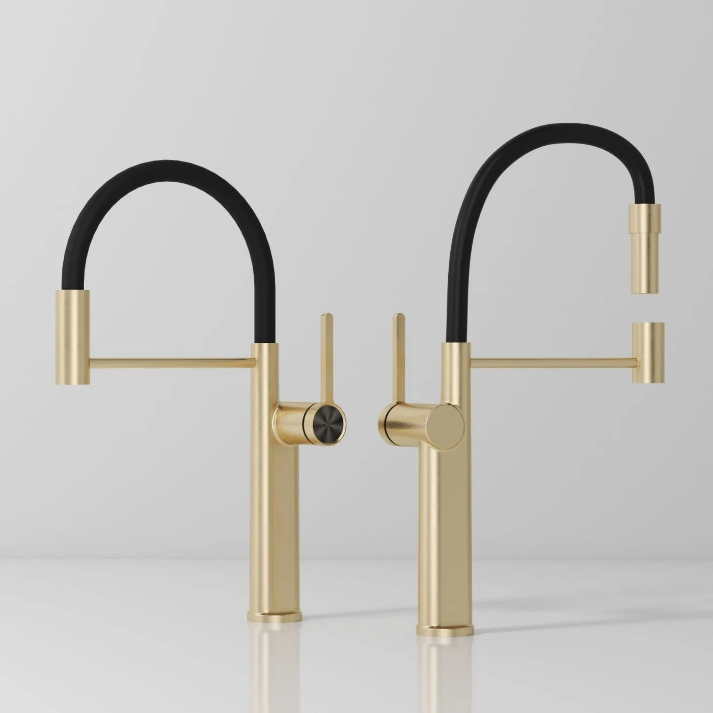 Brushed Gold Pull Down Kitchen Faucet with Magnetic Docking, 360° Rotate, Multi-Function Spray for Sink, Vegetable Basin Tap