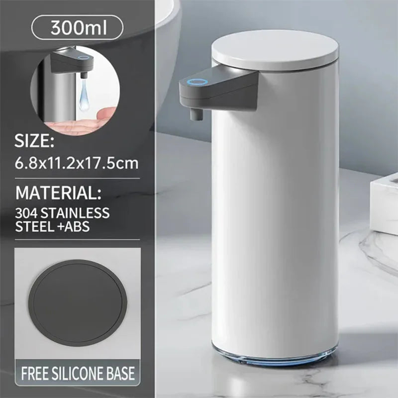 Stainless Steel Soap Dispenser Electric Non-Contact Infrared Sensor Soap Dispenser Liquid Dispenser For Home Kitchen Bathroom