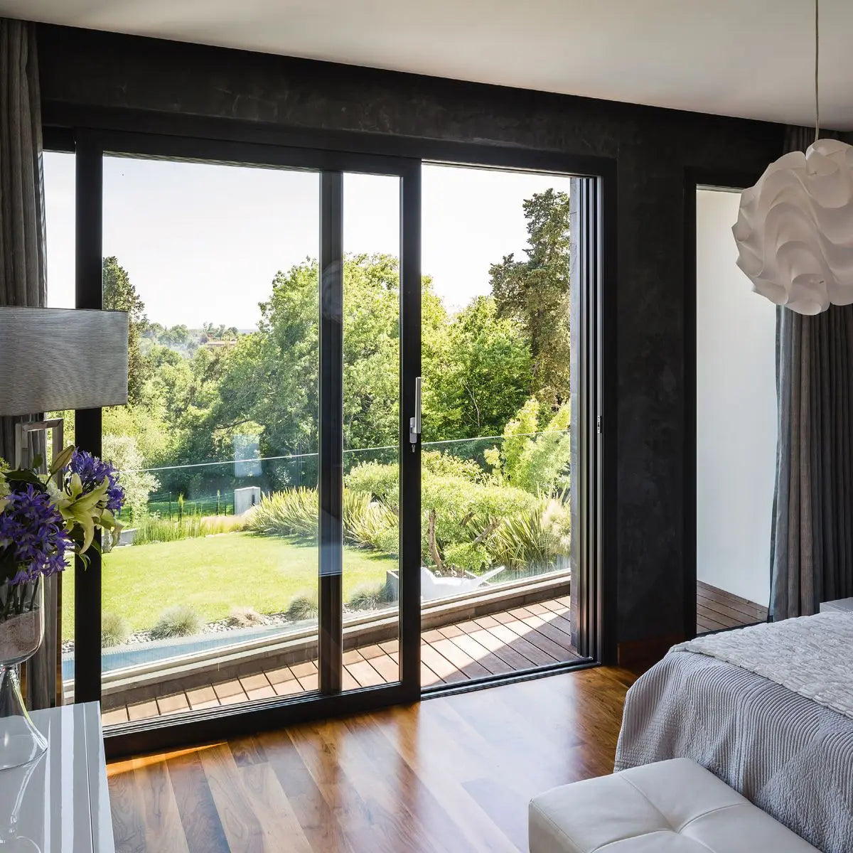 Factory Price Lift Sliding Door Heavy Duty Big Vision Patio Door Thermal Break Aluminum Customized Double Glass Sliding Door