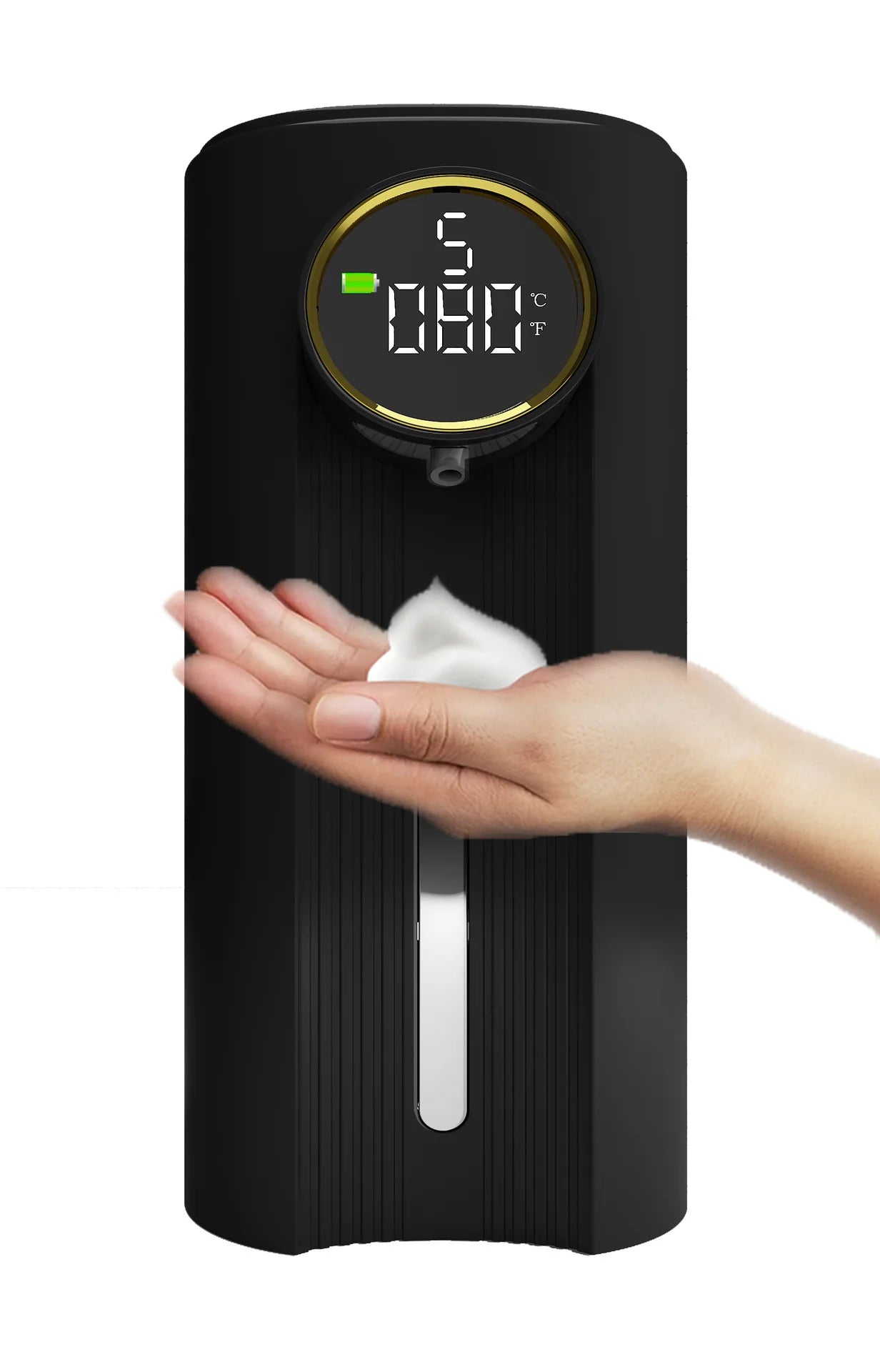 Automatic Foam Soap Dispenser IPX6 Infrared Motion Sensor Hand Sanitizer With wall hanging LED Display Liquid Soap Dispensers