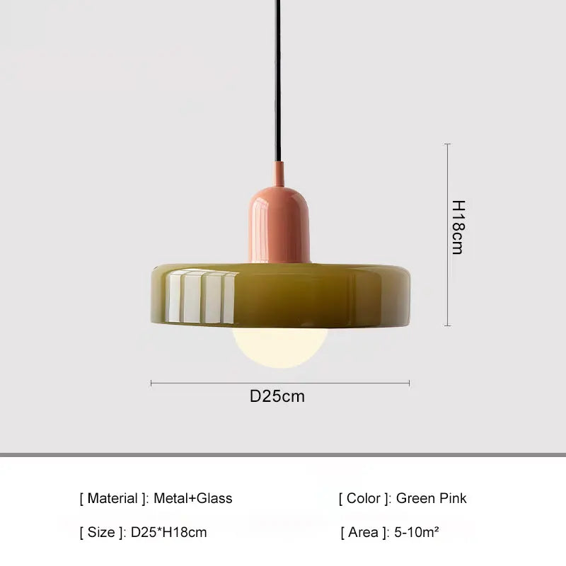 Indoor Colorful E27 LED Chandelier Lamps Suspended Hanging Lighting Fixtures for Restaurant LED Pendant Light for Bedside Home