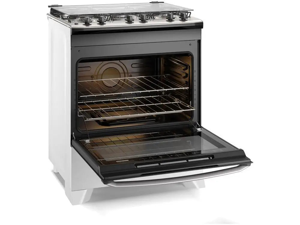 5 Stove Electrolux White Automatic Light-up Efficient with PerfectCook FE5IB - Bivolt
