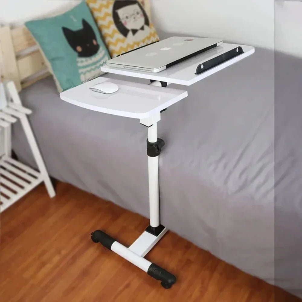 Adjustable Nursing Table Foldable Rotating Table Multifunctional and Movable Storage Table Convenient Dining Table on The Bed - Bakesbyemily.com