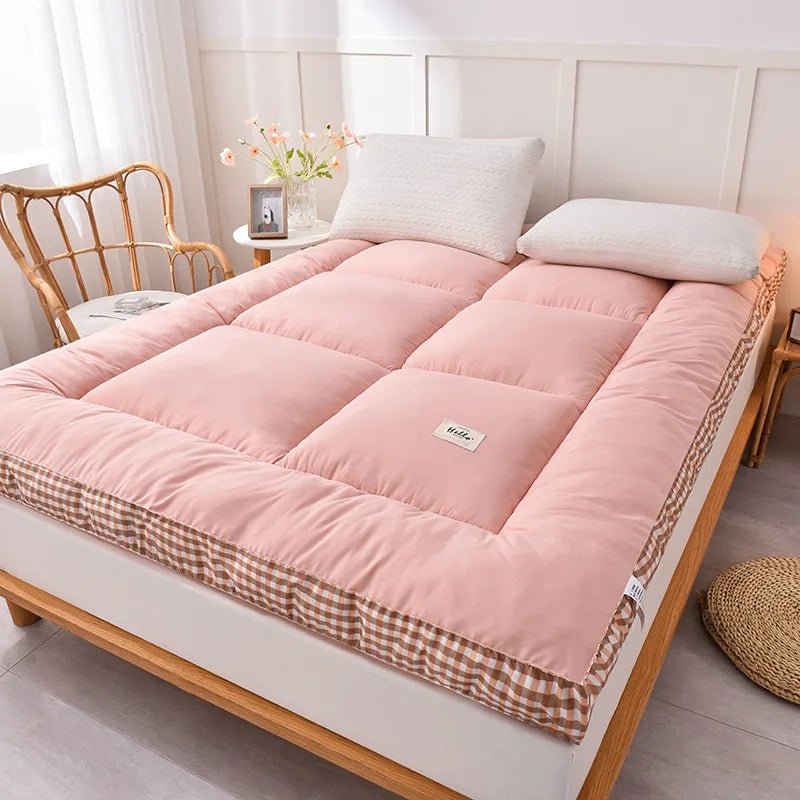 NewestFoldable Lightweight Portable Sleeping Pad/Tatami Mat Japanese Futon Mattress Soft Fabric,Easy Storage & Travel Mattress - Bakesbyemily.com