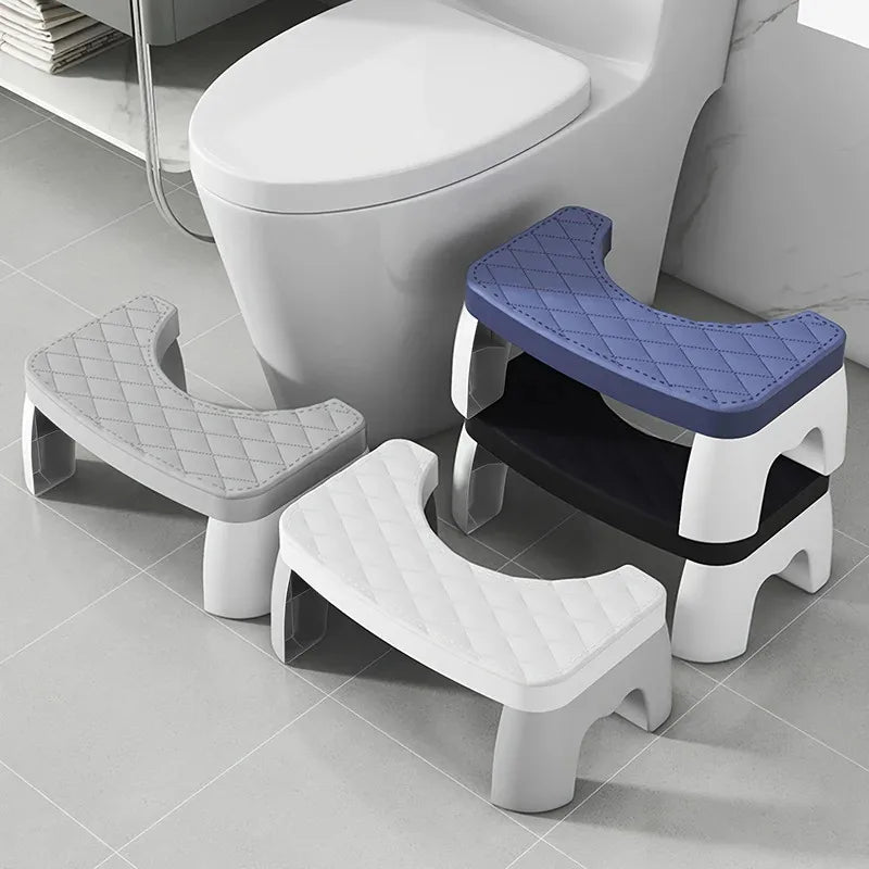 1 thick anti slip stool pad, footstool, household bathroom, adult squatting toilet, toilet footstool waterproof squatting toilet - Recipeliebe.com