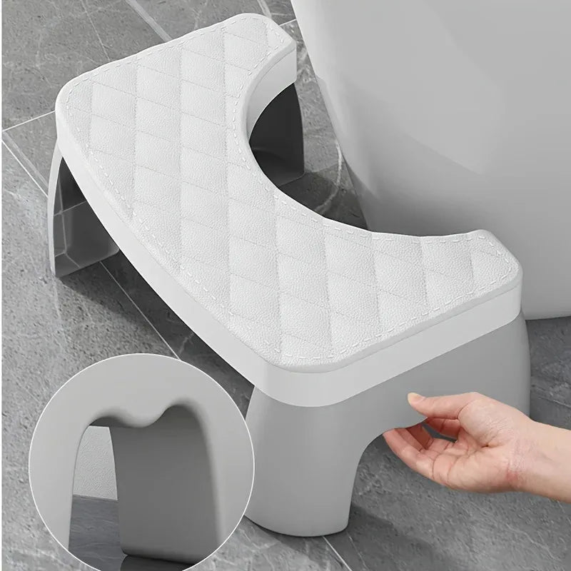 1 thick anti slip stool pad, footstool, household bathroom, adult squatting toilet, toilet footstool waterproof squatting toilet - Recipeliebe.com