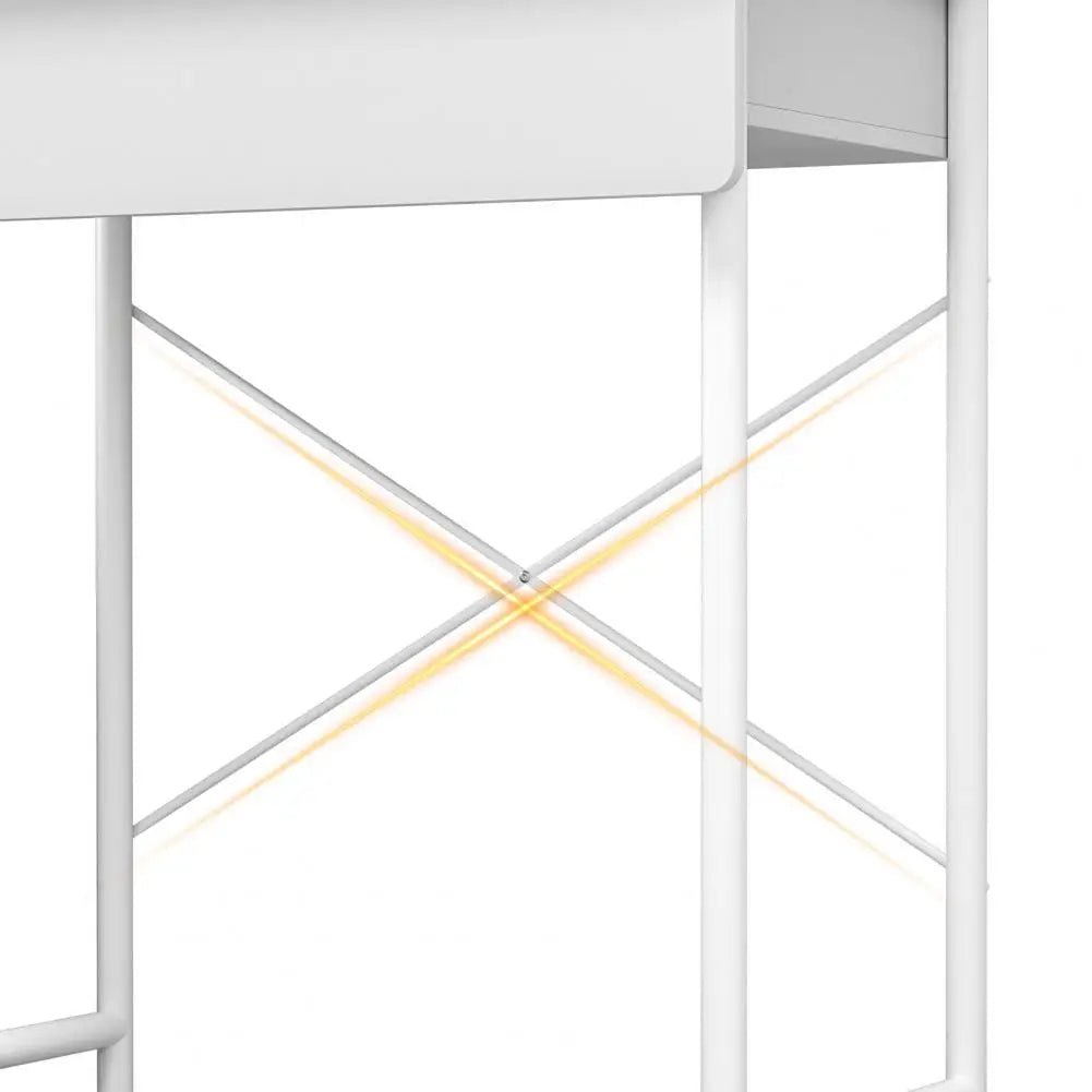 1SET Dresser Vanity Makeup Table Girl Women Dressing Table with 3level Adjustable LED Mirror for Bedroom Gift Makeup Vanity Desk - Recipeliebe.com