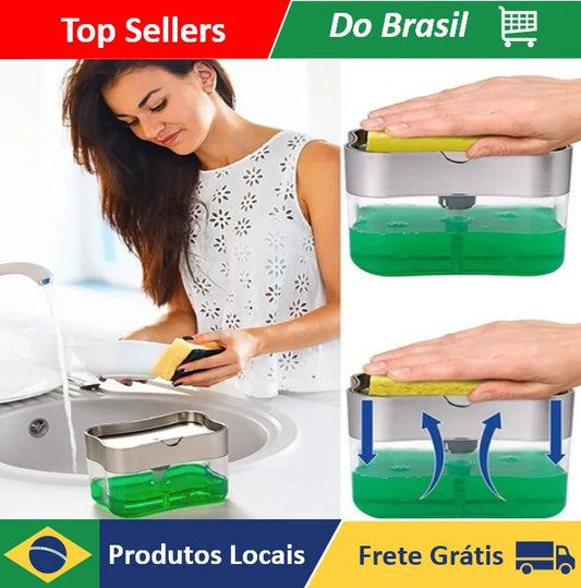 2 in 1 Pressure Detergent Dispenser with Included Bushing Soap/Save Detergent with Lots of Practicality!