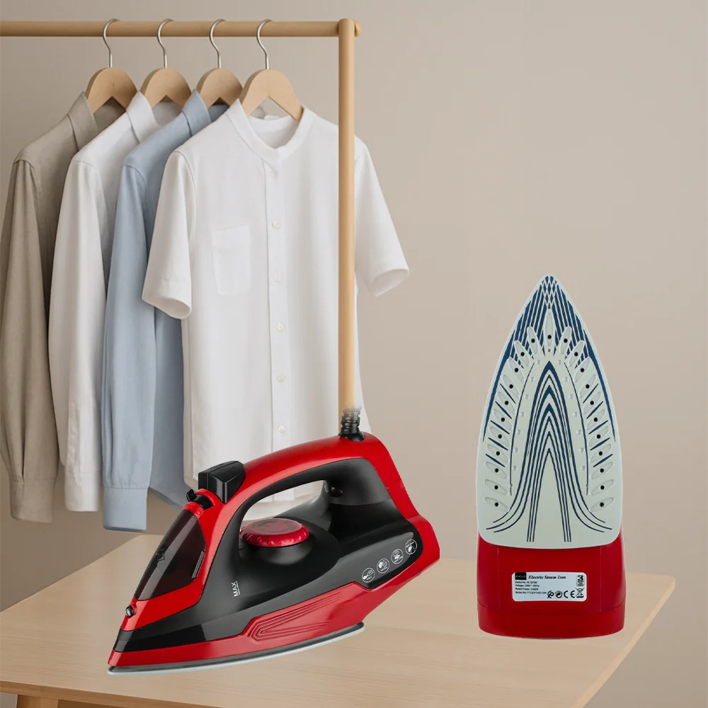 Handheld Electric Iron Portable Mini Garment Steamer Iron Automatic Shut-Off Anti-Dripping Design Portable Travel Household Iron