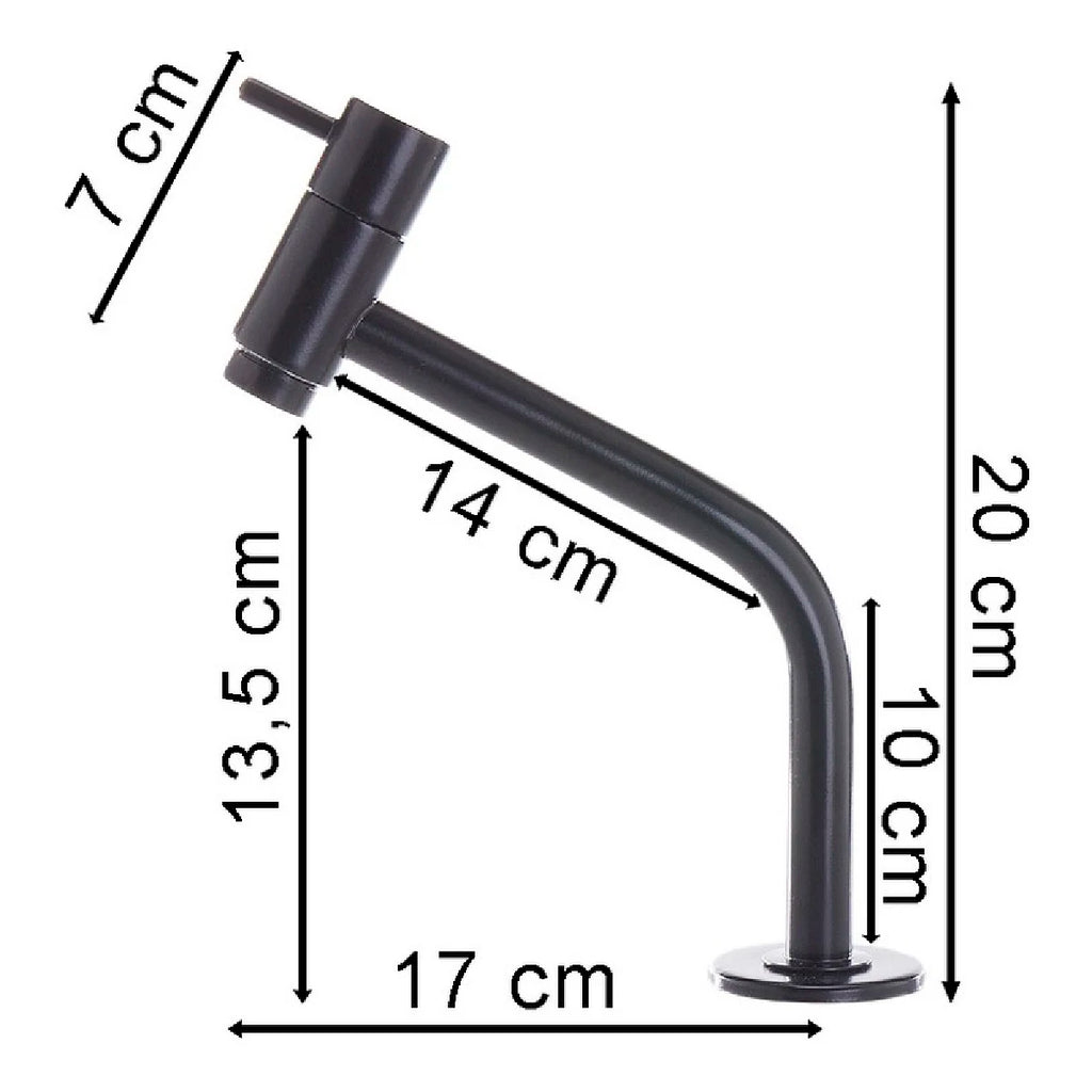 Lavatorio Link 45 faucet? 1/4 Low Bica Comp01 Black