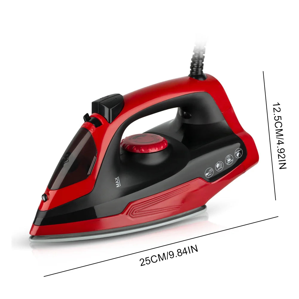 Handheld Electric Iron Portable Mini Garment Steamer Iron Automatic Shut-Off Anti-Dripping Design Portable Travel Household Iron