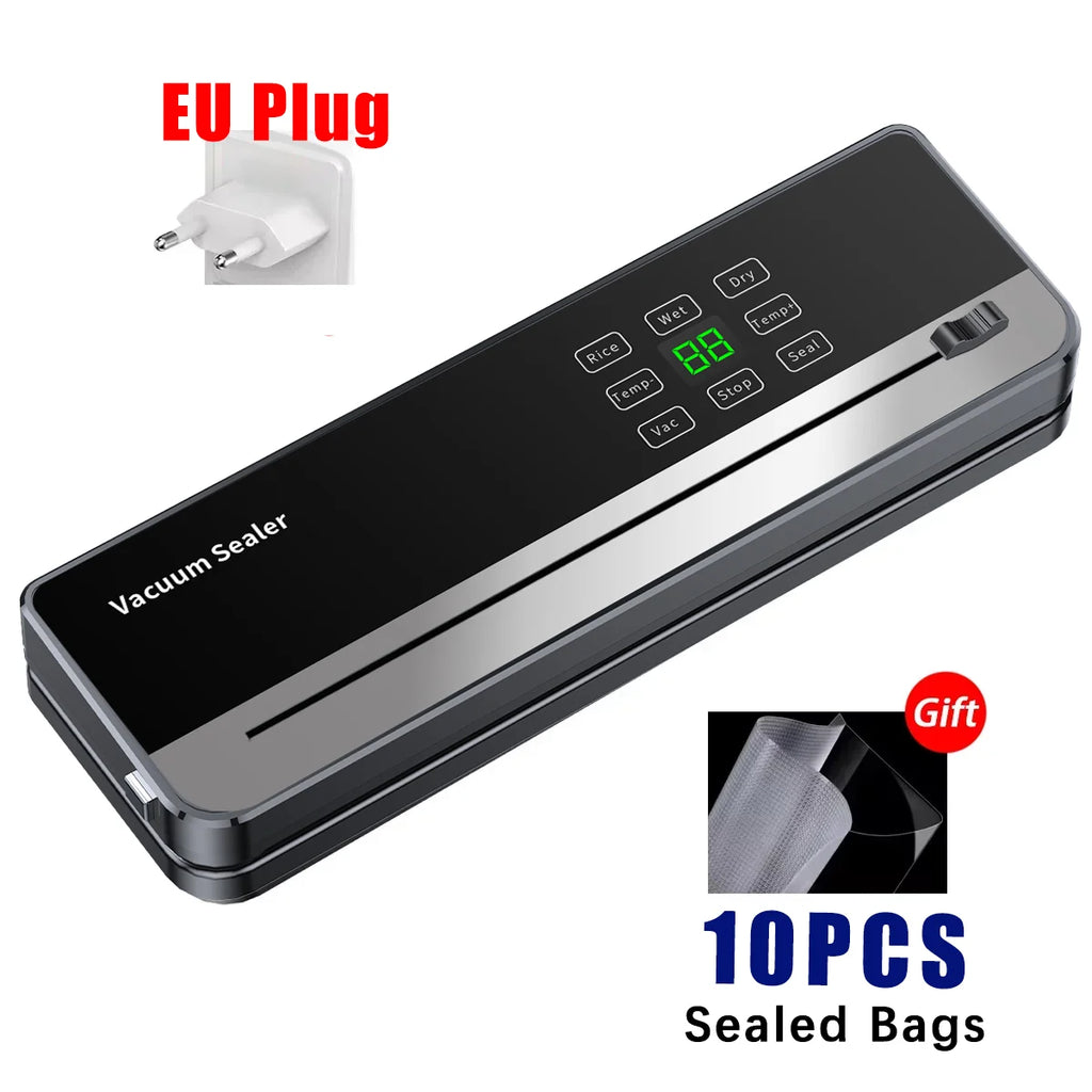 SZUK Electric Food Vacuum Sealer Dry Wet Food Packaging Seal Built in Cutter Kitchen Food Storage Seal Vacuum Packaging machine