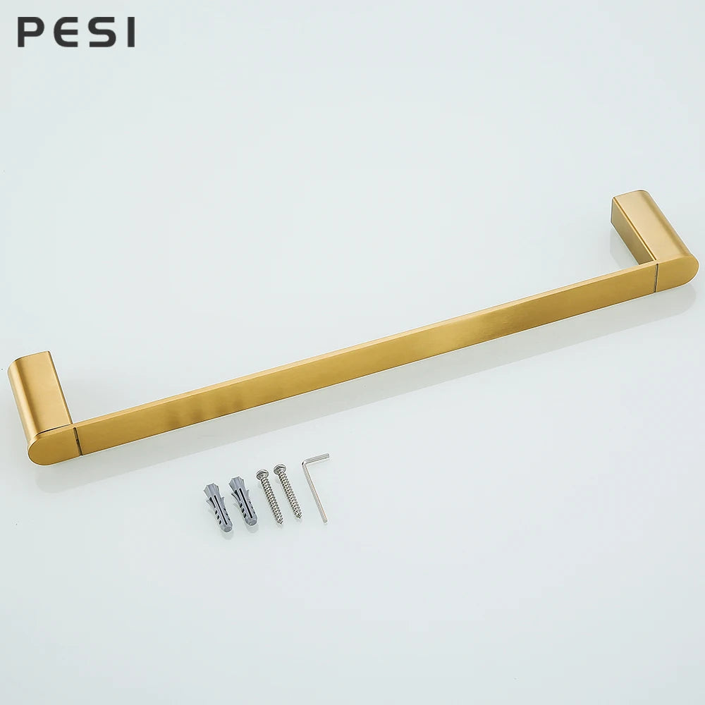 For Bathroom Hardware Accessories Sets Toilet Paper Roll Holder 18 Inch Towel Holder Rack Bar Shelf Rail Stand Rod Clothes Hooks