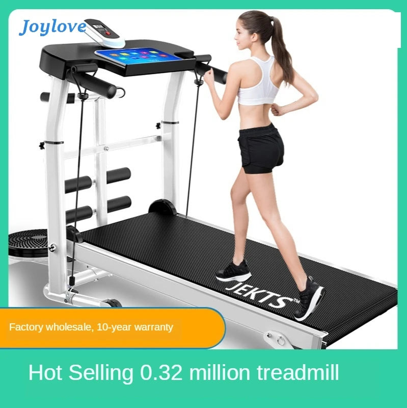 JOYLOVE Home Machinery Treadmill Direct Wholesale Small Mini Walking Machine Fitness Equipment Foldable Free Installation