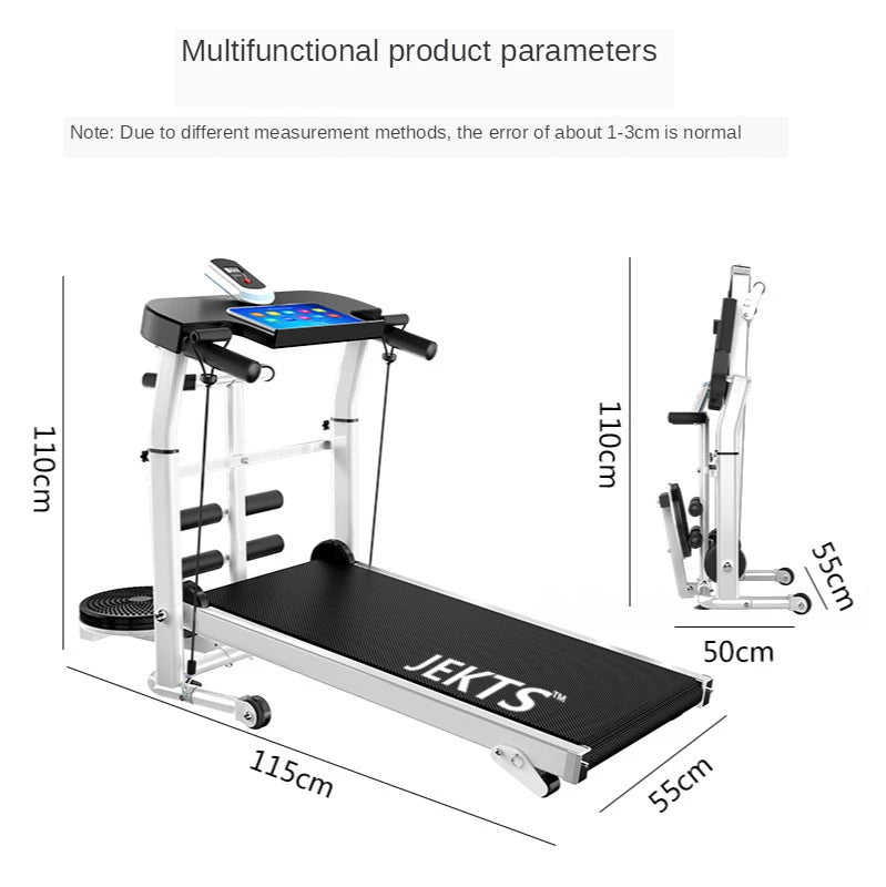 JOYLOVE Home Machinery Treadmill Direct Wholesale Small Mini Walking Machine Fitness Equipment Foldable Free Installation