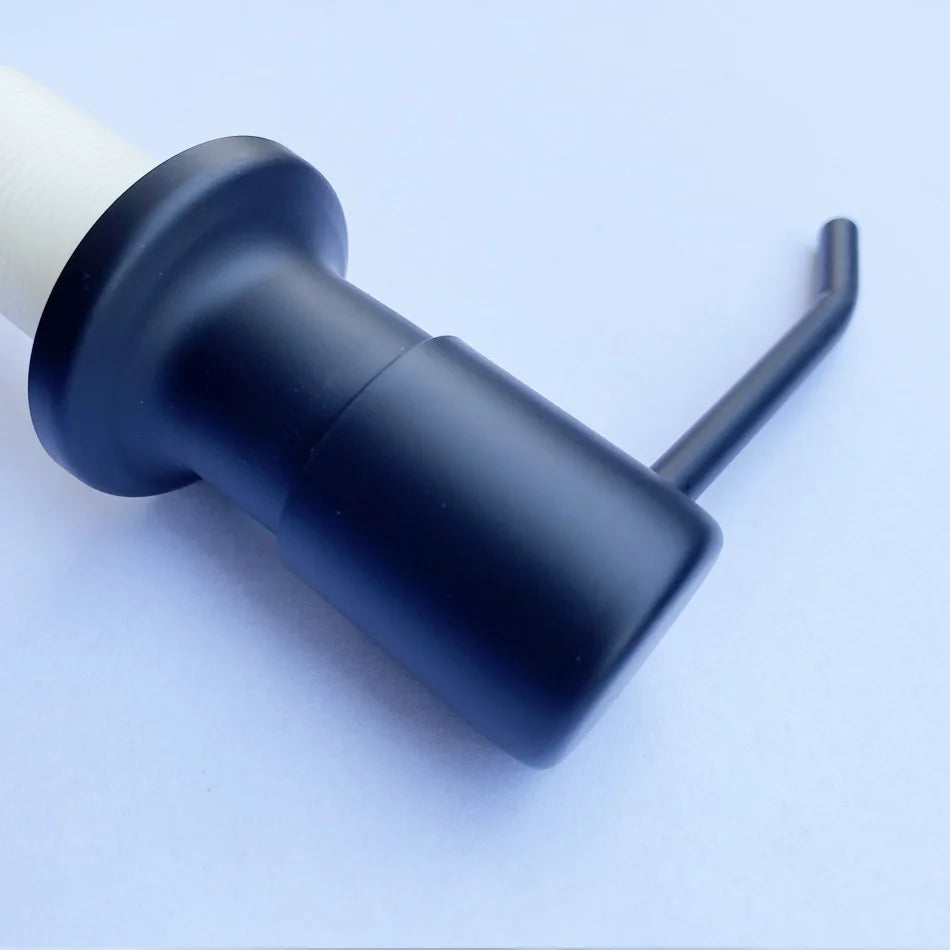 Tuqiu Kitchen Sink Soap Dispenser Stainless Steel Soap Dispenser Bathroom 300ML Soap Dispenser Black/Gold/Chrome/Nickel