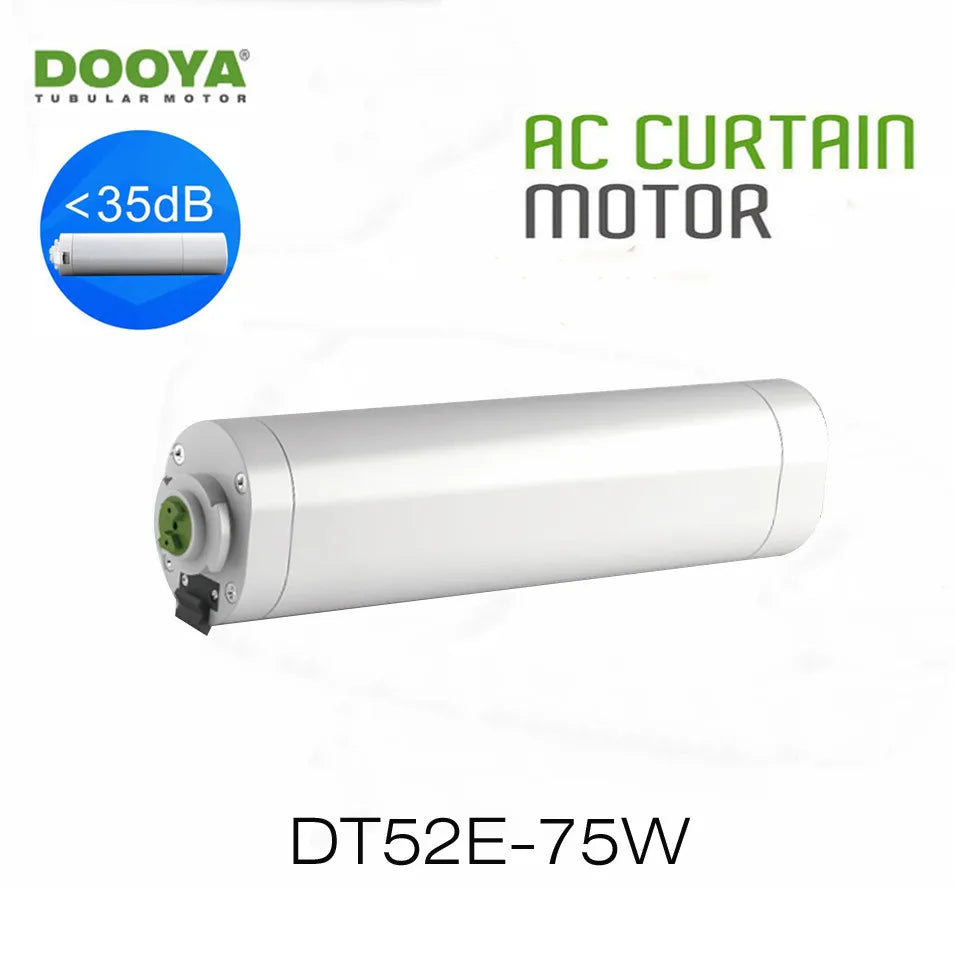 Dooya Electric Curtain Motor DT52E 75W Open/Close Motor RF433 Remote Control Smart Home Automation,Project Special Motor,220V
