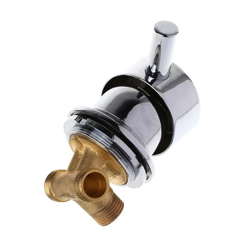 G1/2" Hot & Cold Water Mixing Valve Thermostatic Mixer Two In & One Out Faucet For Shower Room