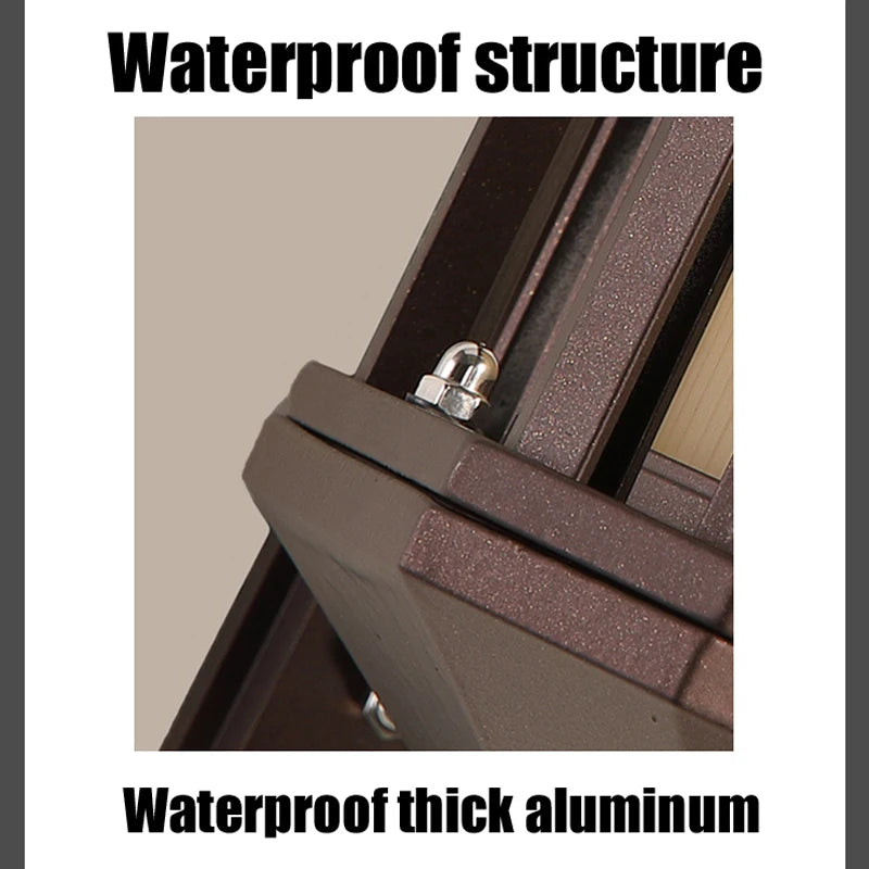 Outdoor Wall Lamp Waterproof Outdoor Chinese Style Gate Garden Courtyard Retro Exterior Wall Balcony Door Front Lamp