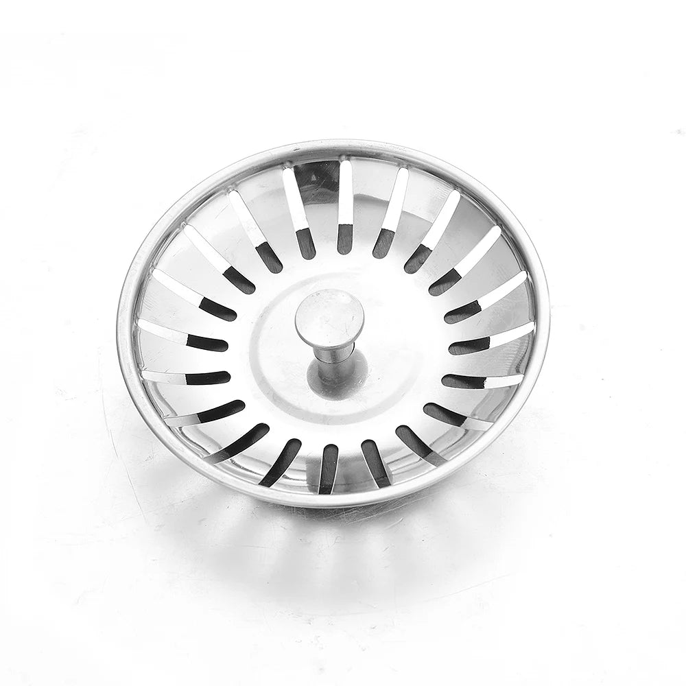 Stainless Steel Kitchen Sink Filter Pool Bathtub Drain Strainer Hair Catcher Stopper Waste Sink Filter Plug Bathroom Accessories