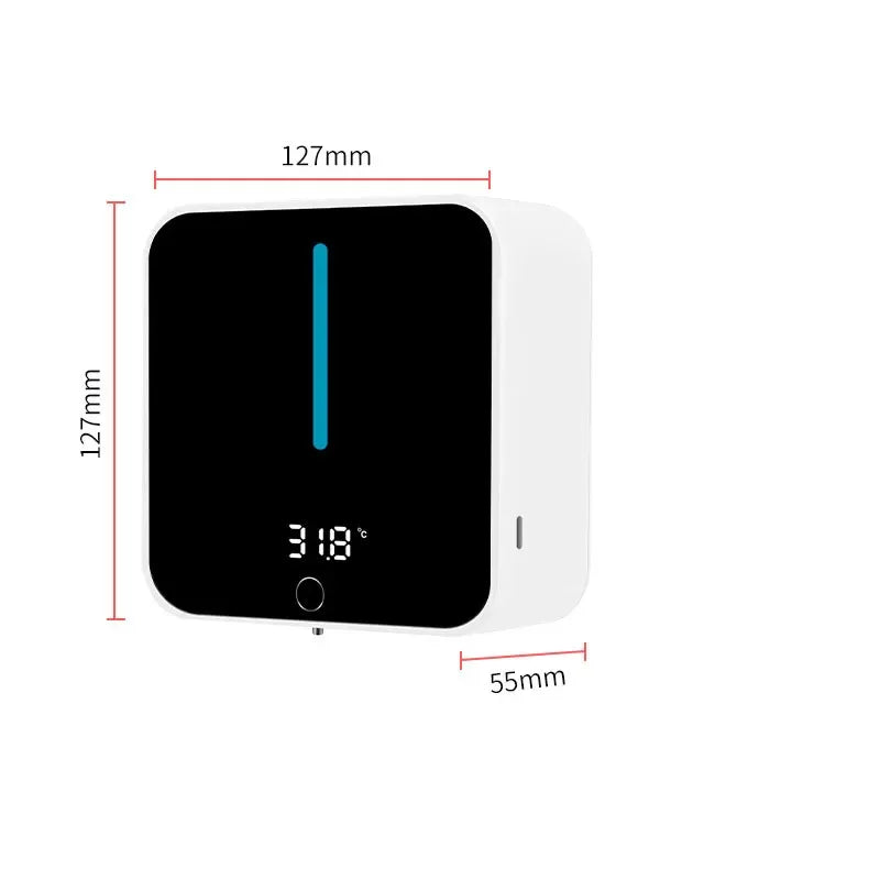 Intelligent induction soap dispenser foam spray gel nail free wall mounted shower gel shampoo conditioner bathroom accessories