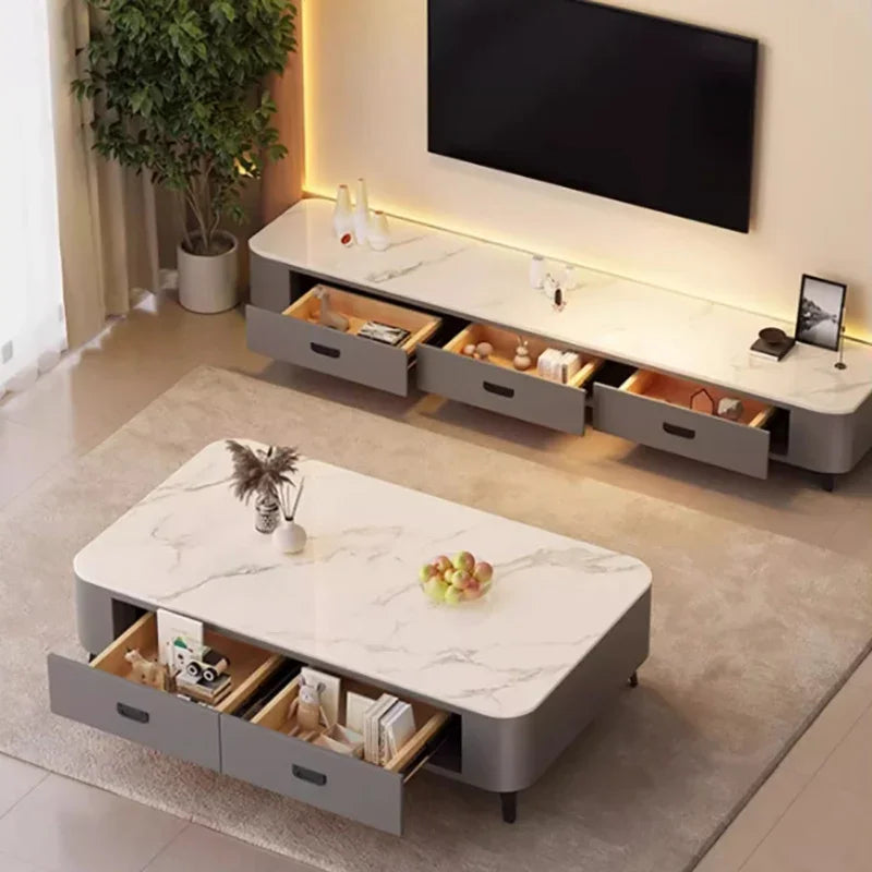 Storage Luxury Tv Cabinet Modern Custom Decoration Nordic Tv Cabinet Drawers Vintage Meubles Tv De Salon Living Room Furniture