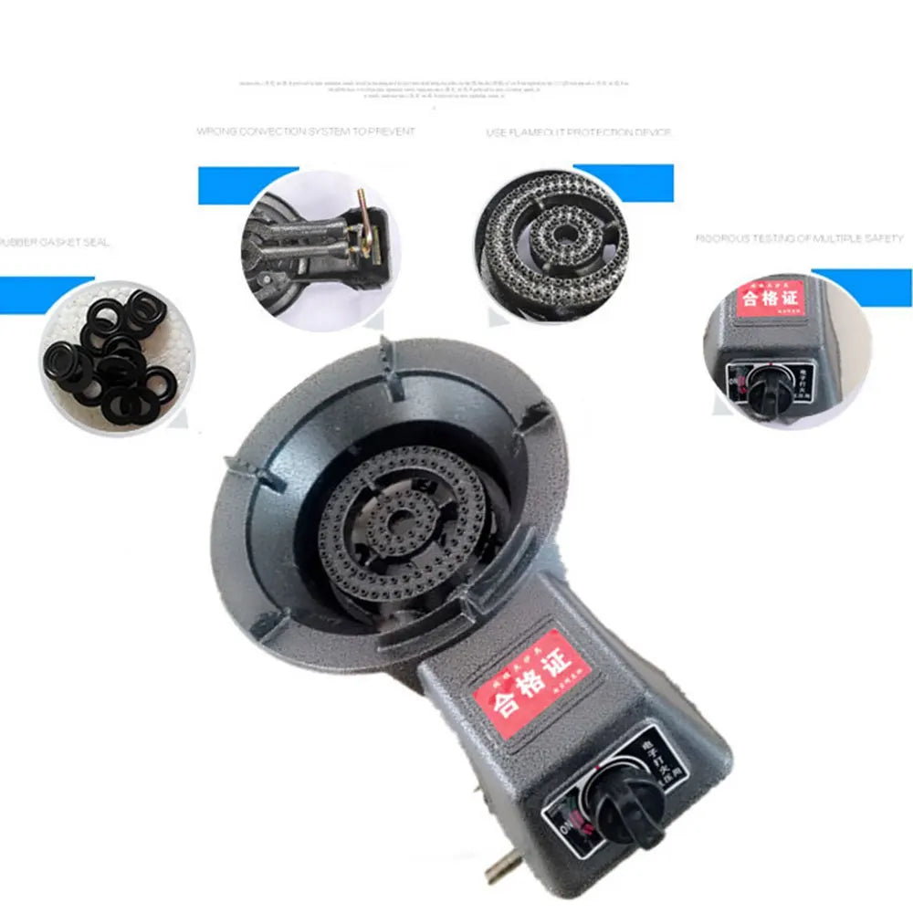 Kitchen Gas Stove Cooktop Fierce Fire Gas Burner Liquefied Natural Gas Stove Burner Fast Cooking Stove Gasherd