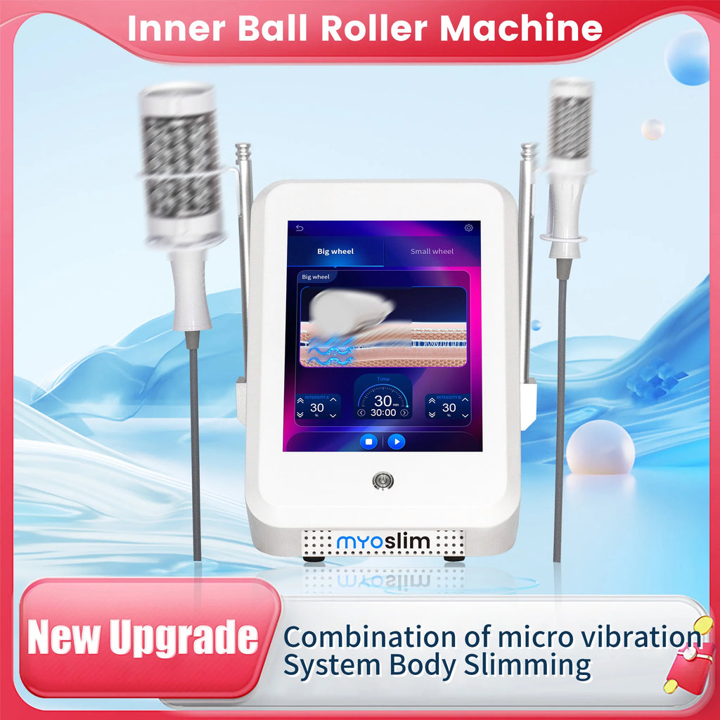 EMS 200HZ Slimming Cellulite Reduction Roller Infrared Vacuum Massage Beauty Machine 6500W Inner Ball Roller For Body Care Salon
