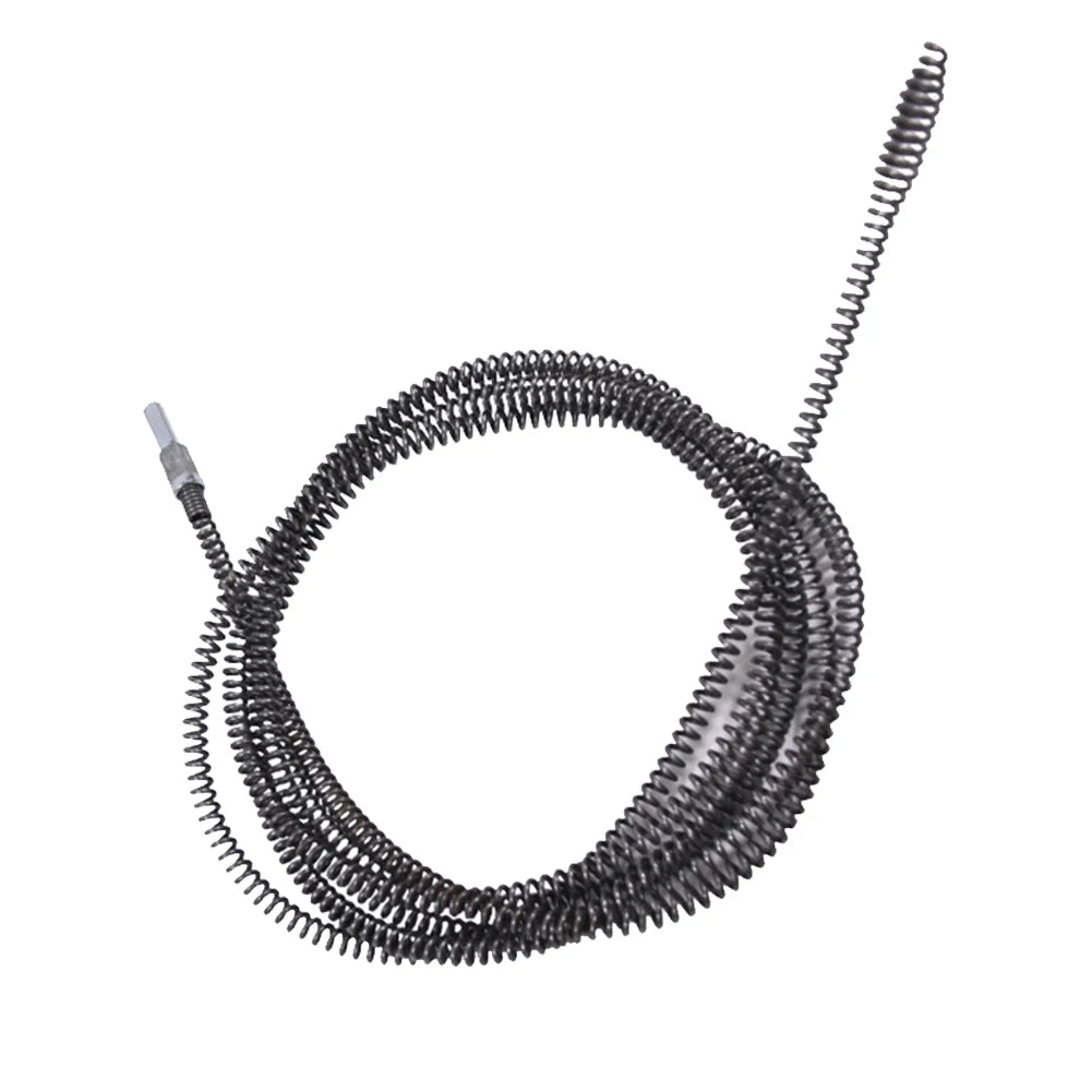1/2/3/4/5/8/10M Pipe Dredging Tool Spring Pipe Sewer Pipe Unblocker Bathroom Kitchen Drain Cleaner Sink Basin Clogged Remover