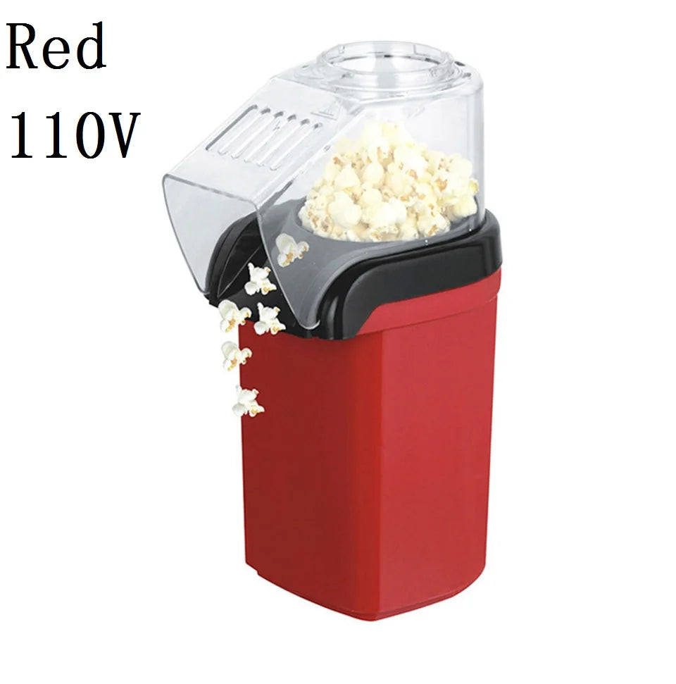 Oil-free air Corn machine,Pipoqueir eletrica hot air machine Mini Popcorn maker machine-1200W Household Healthy home kitchen