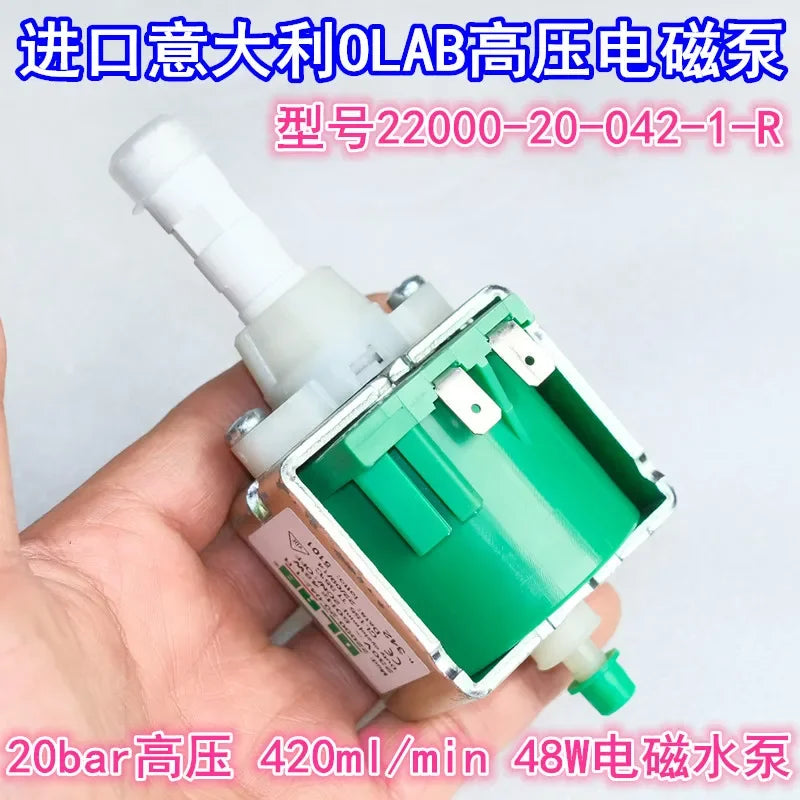Italy OLAB High-pressure 20bar Electromagnetic Water Pump 22000-20-042-1-R Booster Pump 48W