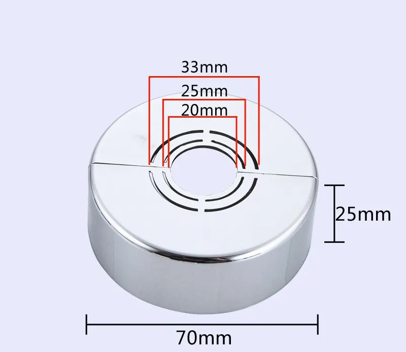 Shower Kitchen Faucet Decorative Cover Water Pipe Connector Adjustable Wall Covers Casette Heighten Valve Panel Tap Accessories