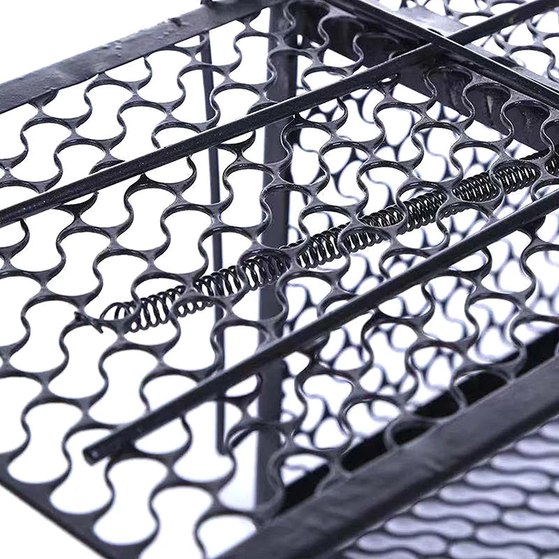 Smart Self-locking Mousetrap Safe Firm Iron Net Household Metal Reusable Humane Indoor Outdoor Cage