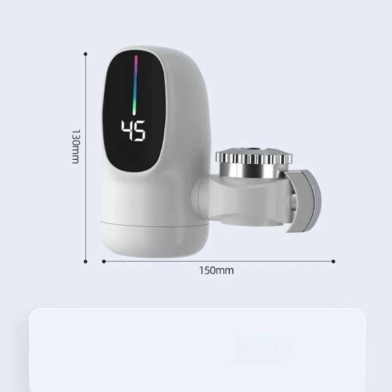 3000W Fast Heating Digital Display Instant Water Heater Tankless Heaters Kitchen Electric Hot Water Tap Bathroom Heating Faucet