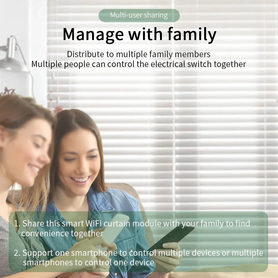 Wifi Smart Switch with RF 433Mhz Remote Tuya Smart Life Alexa Google App Voice Control Roller Blinds Shutters Projector Screen