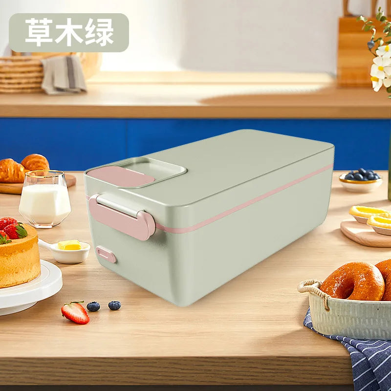 Portable Charging Student Large Capacity Electric Heating Insulation Lunch Box Household Office Workers Hot Rice Artifact