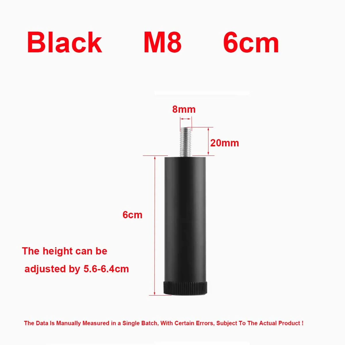 M8Furniture Height Increasing Foot Pads Washing Machines Refrigerators Height Increasing Shock-Absorbing Adjustable Support Legs