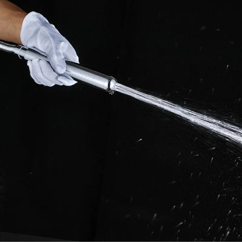 1PC Handheld Toilet Bidet Sprayer Brass White/Black/Silver/Gun Grey Plated Bathroom Bidet Faucet Dual Use Purpose Spray Washer