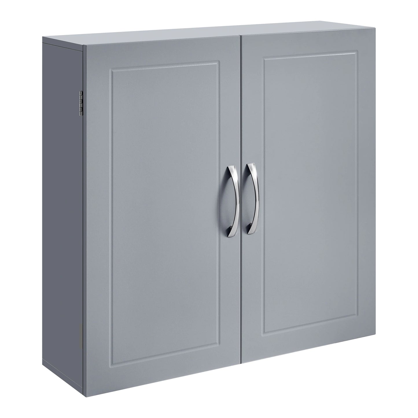 VASAGLE Bathroom Wall Cabinet with Adjustable Shelves 18 x 60 x 60 cm